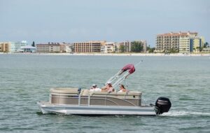 pontoon boat in Myrtle Beach SC